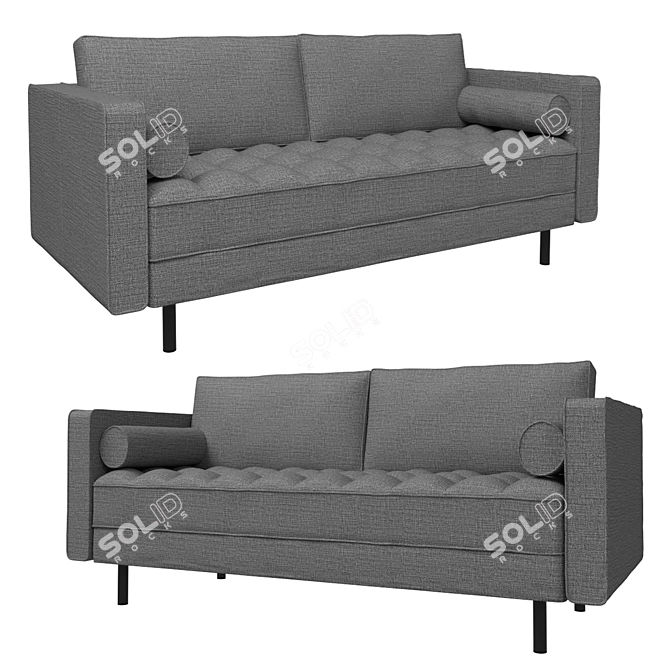 La Forma Sofa Debra: Elegant & Stylish 3D model image 2