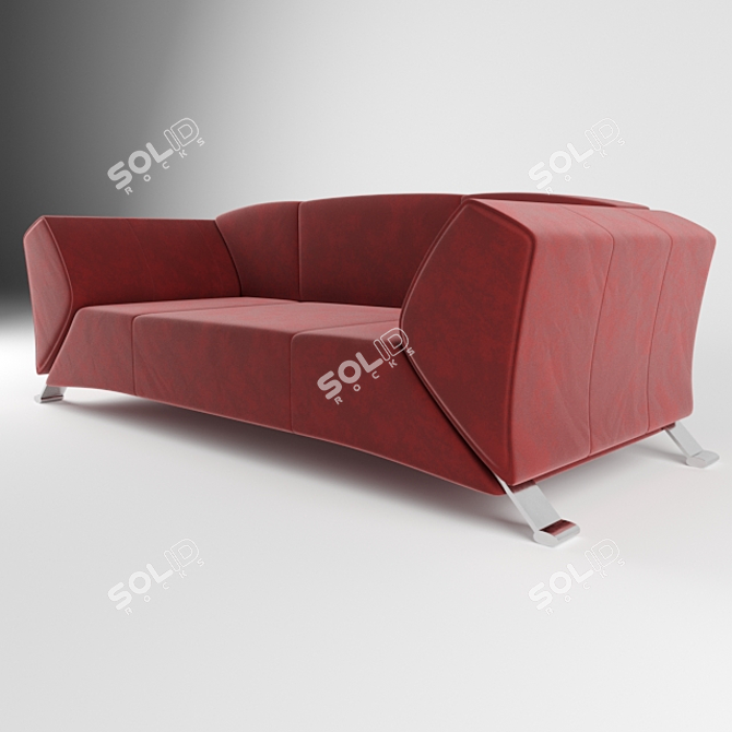 Modern Stylish Sofa 3D model image 2