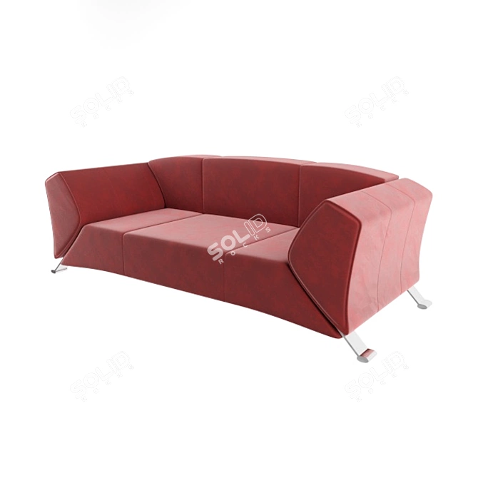 Modern Stylish Sofa 3D model image 5