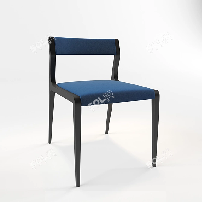 Artu 211 | Contemporary Stackable Chair 3D model image 2