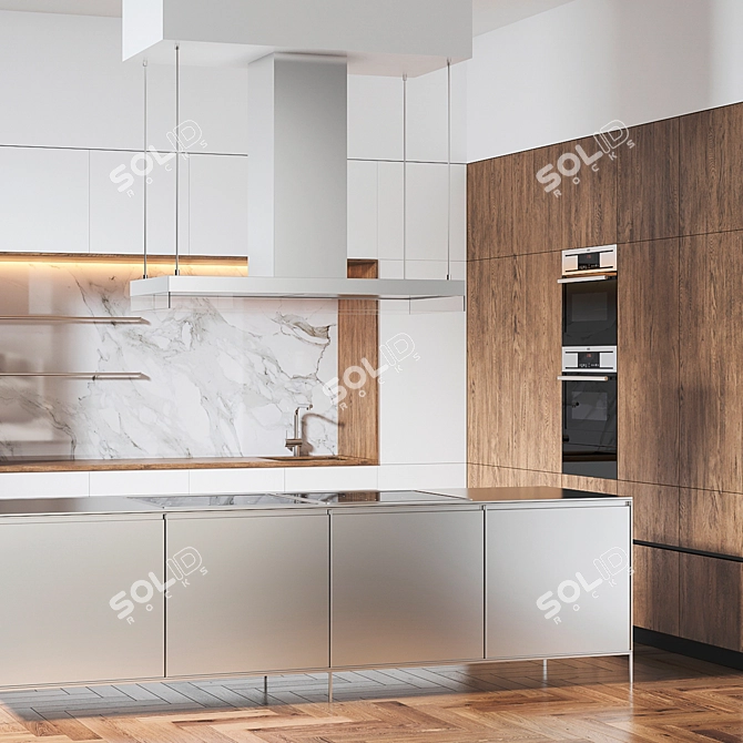 Modern Kitchen Model | Design & Modeling 3D model image 2