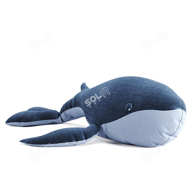 Oceanic Adventures Whale Toy Set 3D model image 2