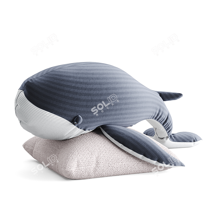 Oceanic Adventures Whale Toy Set 3D model image 3