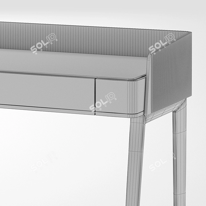 Gallotti & Radice Soho Writing Desk 3D model image 5