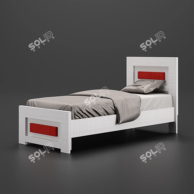 Complete Teen Room Set - Shenhav 3D model image 8