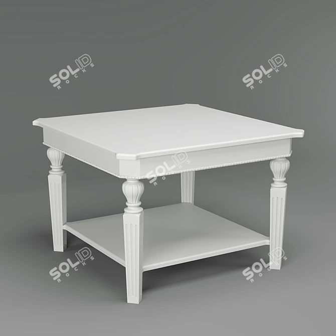 Elegant Sinone Coffee Table 3D model image 1