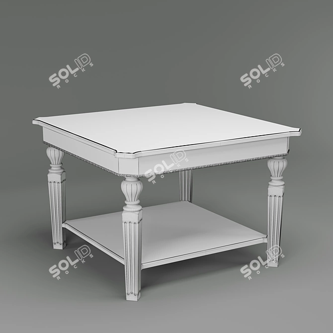 Elegant Sinone Coffee Table 3D model image 3