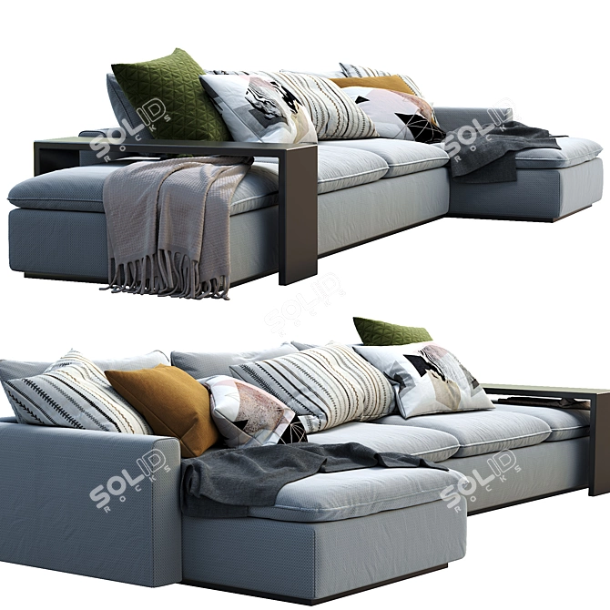 Indera Weeknd Sofa 3D model image 3