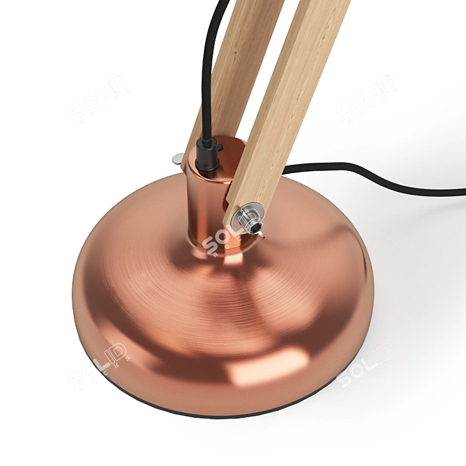 Sleek Dexter Table Lamp 3D model image 3