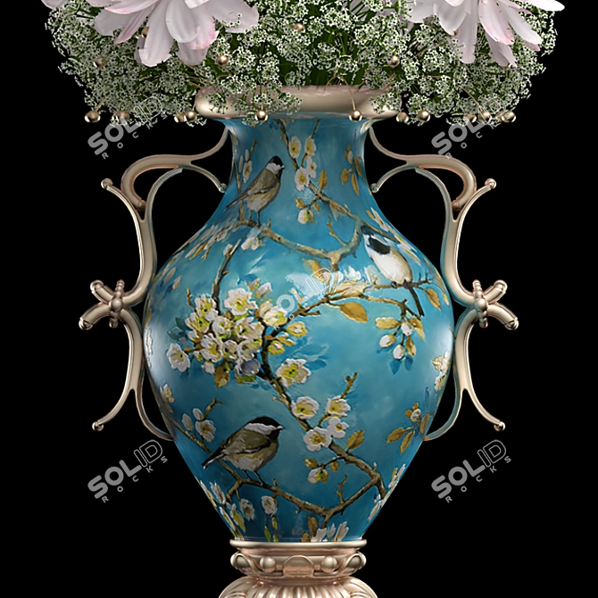 Elegant Decor Set 39: 3ds Max 2015 & OBJ 3D model image 5