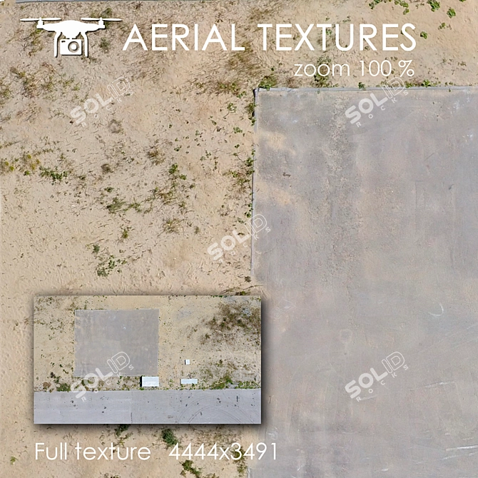 Aerial Terrain Texture Package 3D model image 1