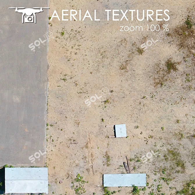 Aerial Terrain Texture Package 3D model image 3