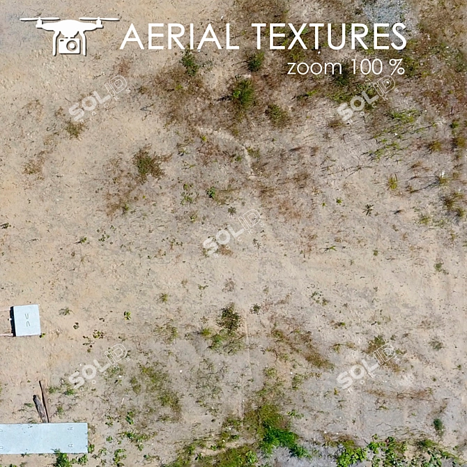 Aerial Terrain Texture Package 3D model image 4