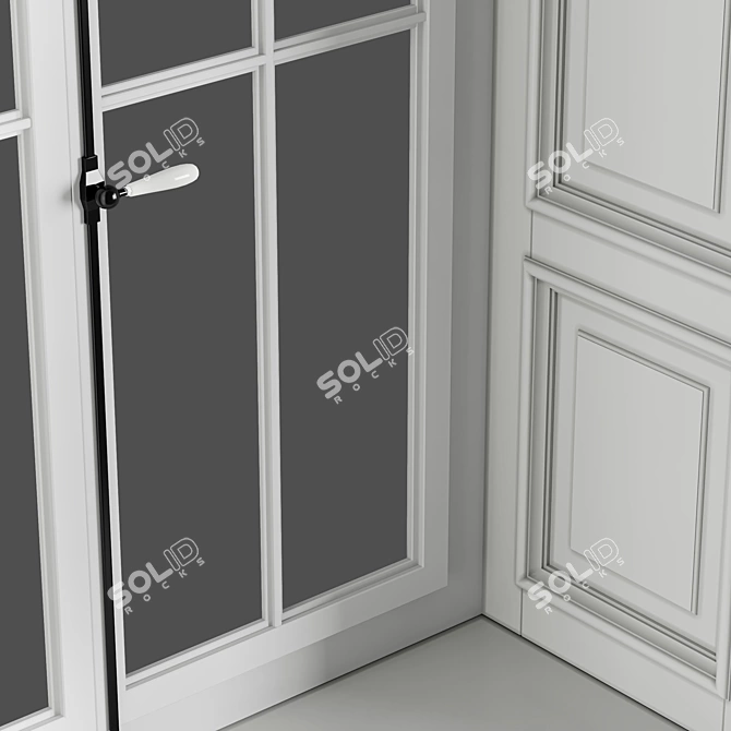 Elegant Timeless Window 3D model image 2