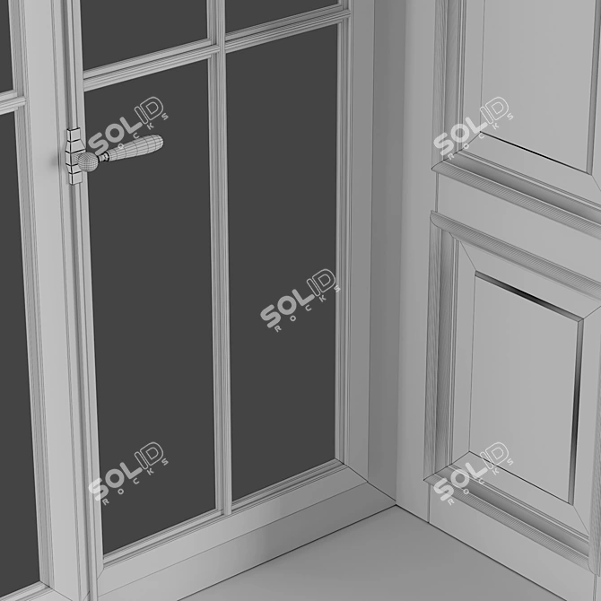 Elegant Timeless Window 3D model image 3