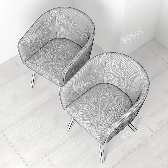 Modern Cabin Armchair by Johanson 3D model image 4
