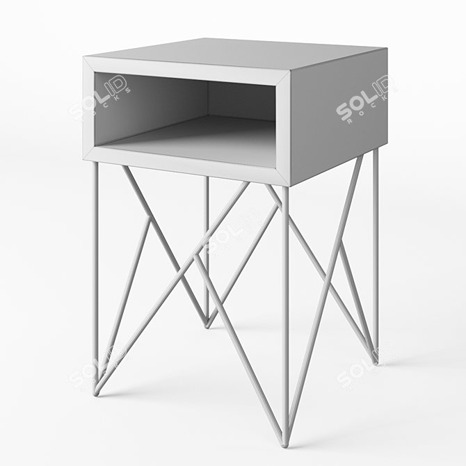 Elegant Dixon Side Table - Stylish & Versatile 3D model image 3