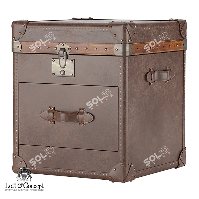 Vintage Deyton Chest
Industrial Loft Chest
Urban Concept Storage
Rustic Wood Trunk
Contemporary Metal Chest 3D model image 1