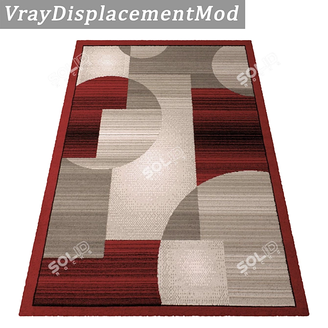 Versatile High-Quality Carpet Set 3D model image 3