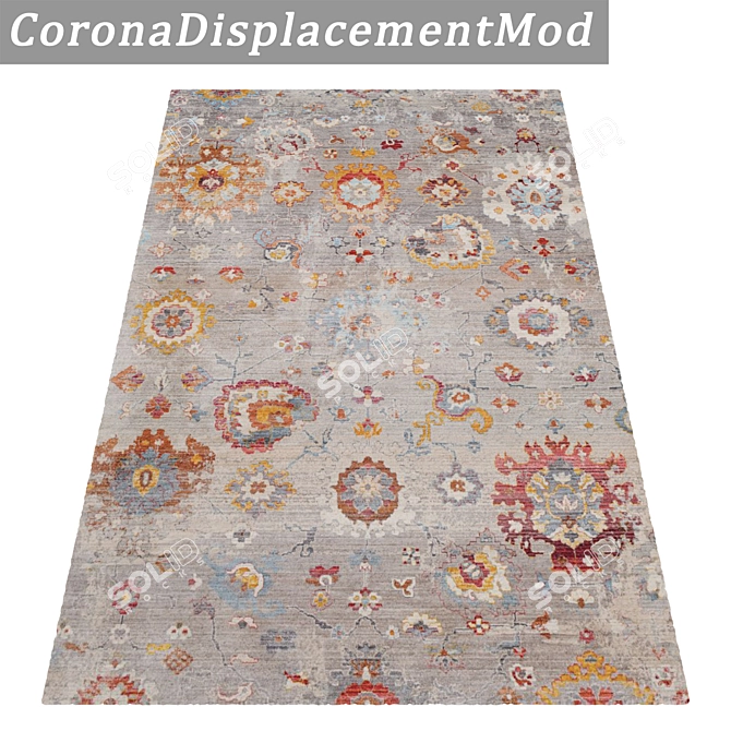 Title: Designer Carpets Collection 3D model image 4