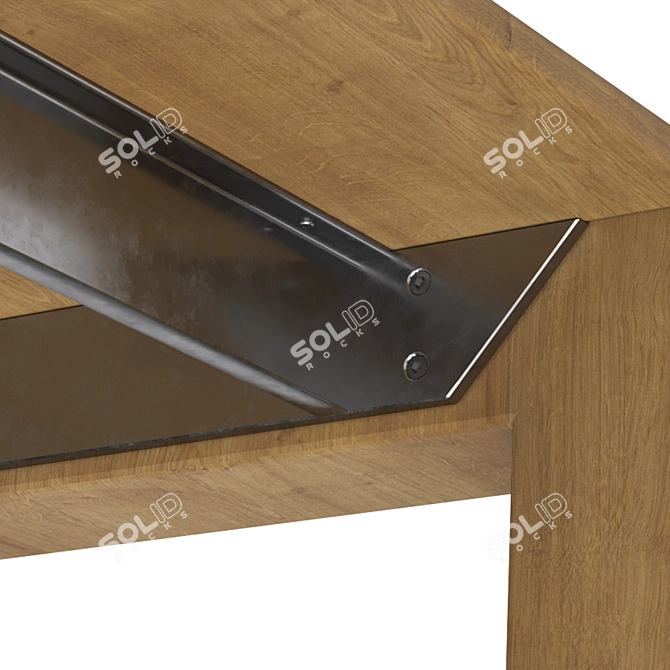 Bramante Extendable Dining Table 3D model image 3
