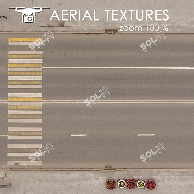 Aerial Terrain Texture 3D model image 2