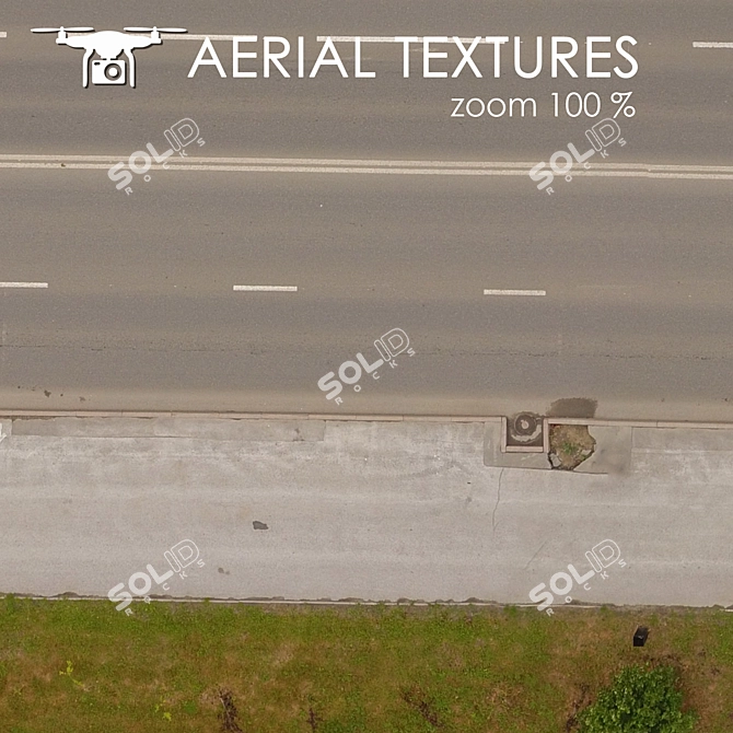 Aerial Terrain Texture 3D model image 4