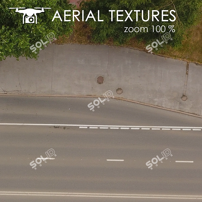 Aerial Terrain Texture 3D model image 5