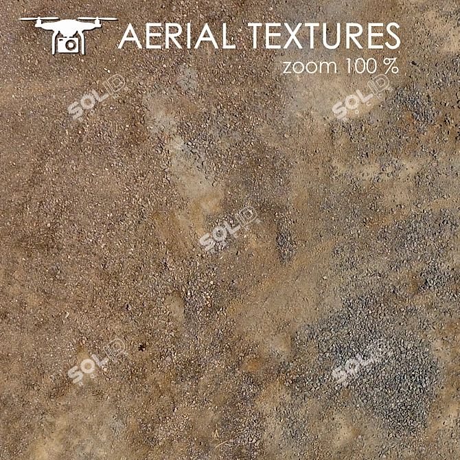 Seamless Aerial Landscape Texture 3D model image 3