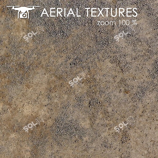 Seamless Aerial Landscape Texture 3D model image 4