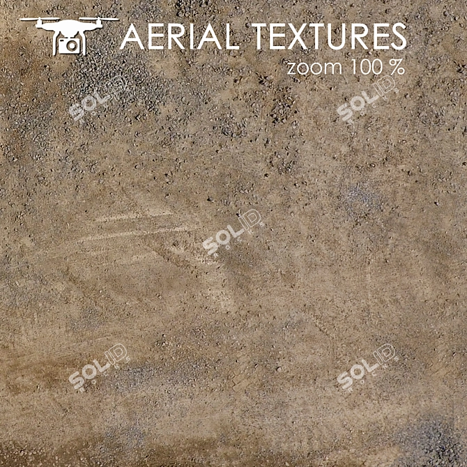 Seamless Aerial Landscape Texture 3D model image 5