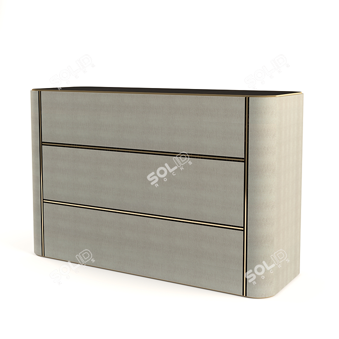 Kent Chests of Drawers - Stylish and Spacious 3D model image 1
