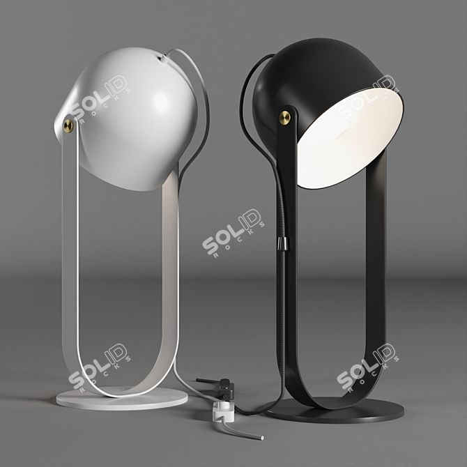 Svejk 13 Table Lamp: Sleek Design, Customizable Length 3D model image 1