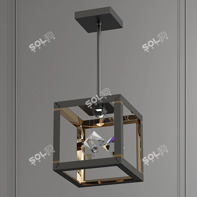 Fyra Suspension Light - Modern 3D Design 3D model image 1