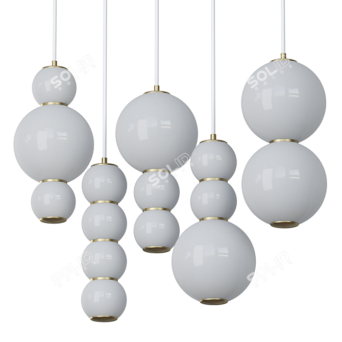 Lumen Pendant Light Collection 3D model image 2