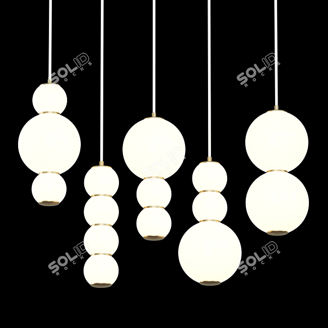 Lumen Pendant Light Collection 3D model image 3