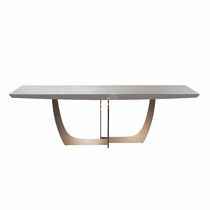 GARDA DECOR SPACE Dining Table 3D model image 1