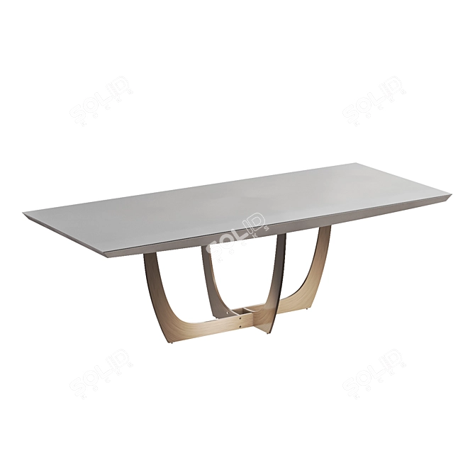 GARDA DECOR SPACE Dining Table 3D model image 2