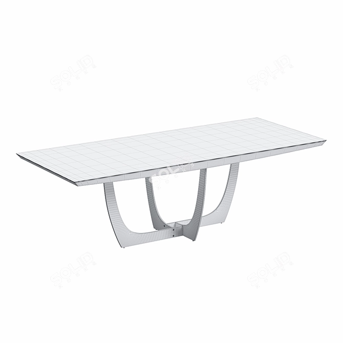 GARDA DECOR SPACE Dining Table 3D model image 3