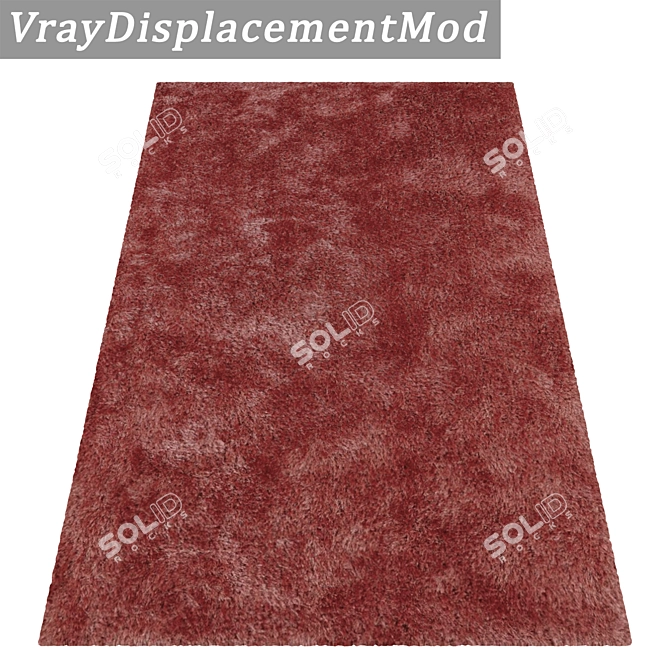 Versatile 3-Piece Carpet Set 3D model image 4