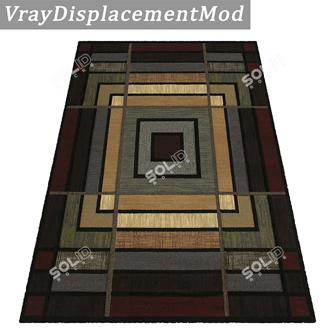 Luxury Carpet Set - High-Quality Textures 3D model image 3