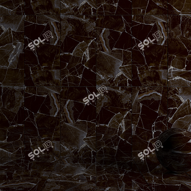 Crea Brown Wall Tiles: HD Textures for Stunning Walls 3D model image 3