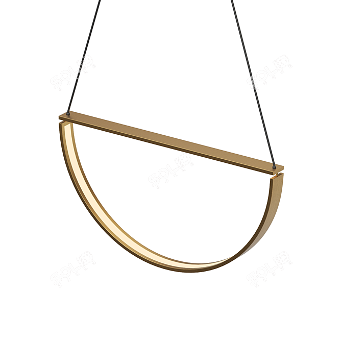 Title: Solana Light Pendant Lamp 3D model image 3