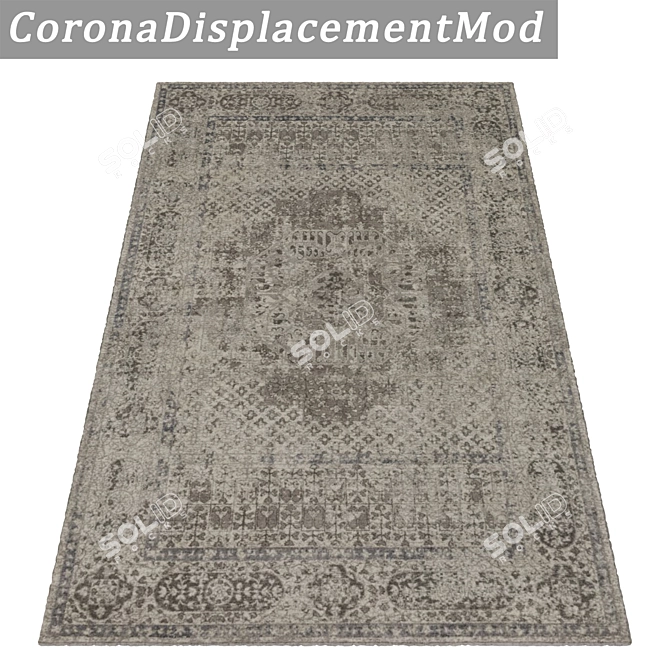 Luxury Carpets Set: High-Quality Textures 3D model image 4