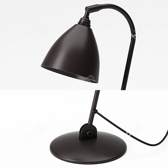 Modern Elegance: Gubi BL2 Table Lamp 3D model image 3