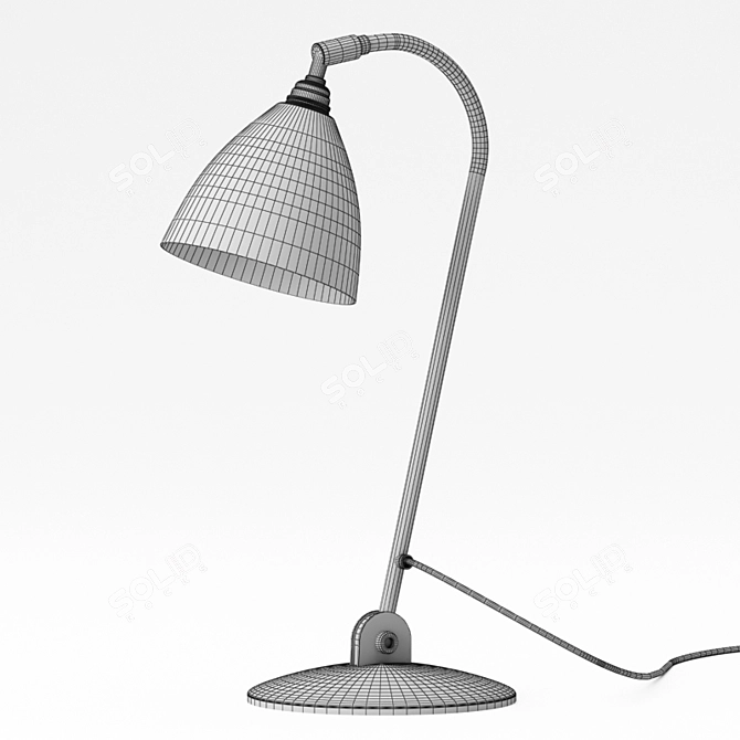 Modern Elegance: Gubi BL2 Table Lamp 3D model image 4