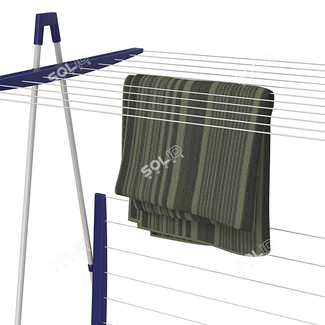 Leifheit Tower 300: Deluxe Clothes Dryer 3D model image 4