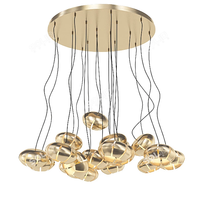 Modern Chandelier Collection 3D model image 3