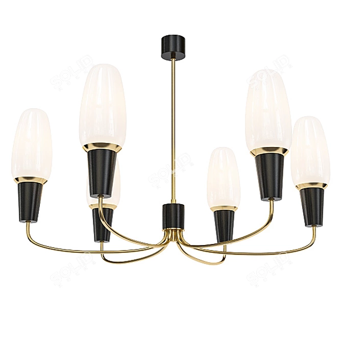 Modern Chandelier Collection 3D model image 2