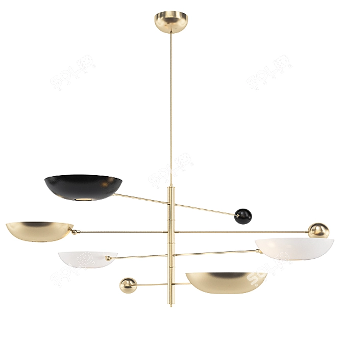 Modern Chandelier Collection 3D model image 2